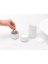 Brabantia, Set di 3 contenitori portaoggetti bianchi